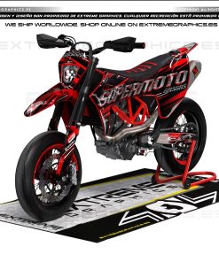 KIT ADHESIVOS GASGAS SM 700 Supermoto Rojo