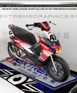 Kit Adhesivos Yamaha Jog RR Circuito Racing Rojo