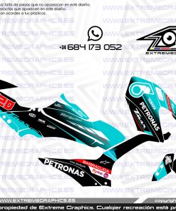 Adhesivos Moto Yamaha TMAX PETRONAS
