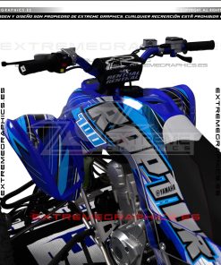 Alternative view of Adhesivos Quad Yamaha Raptor 700 Gas Azul