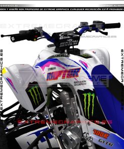 Alternative view of Adhesivos Quad Yamaha Raptor 700 50 Aniversario YZ