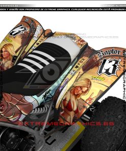 Alternative view of Adhesivos Quad Yamaha Raptor 660 GTA San Andreas