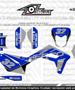 Adhesivos Moto SHERCO Factory Gris