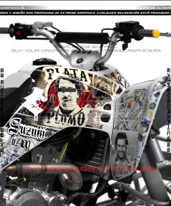 Alternative view of Adhesivos Quad Suzuki LTZ 400 El Patrón