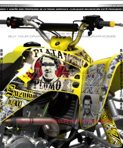 Alternative view of Adhesivos Quad Suzuki LTZ 400 El Patrón Amarillo