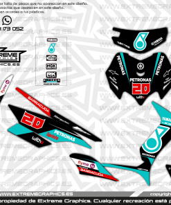 Adhesivos Moto Yamaha Jog Petronas