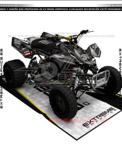 Adhesivos Quad Suzuki LTR 450 Neo Negro