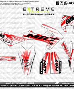 Adhesivos Moto Rieju MRT Speed Rojo