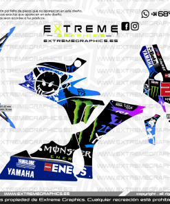 Adhesivos Moto Yamaha R1 Fabio Quartararo Le Mans Graffiti 2024