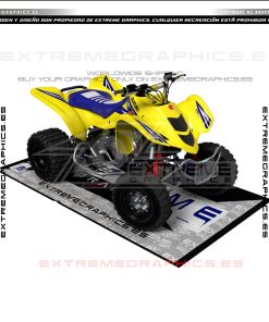 Adhesivos Quad Suzuki LTZ 400 Original Fabrica Kit Parcial