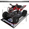 Adhesivos Quad Yamaha Raptor 700 Dragon Rojo