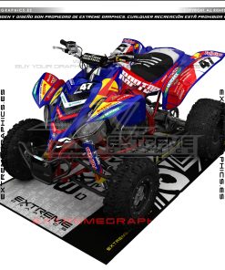 Adhesivos Quad Yamaha Raptor 660 GTA RB