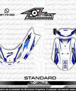 Adhesivos Moto Yamaha Jog Antigua Factory Azul