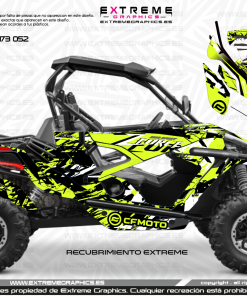 Adhesivos CF Moto ZForce 1000 Sport ABSTRACT Lima