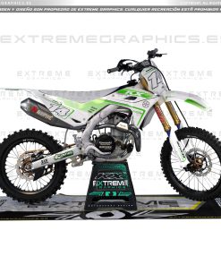 Adhesivos Moto Kawasaki | Thriller Blanco