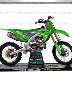 Adhesivos Moto Kawasaki | Thriller verde