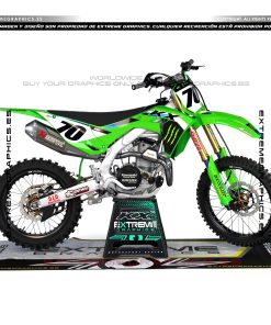 Adhesivos Moto Kawasaki | MNSTR x PRO CIRCUIT