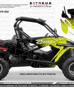 Adhesivos CF Moto ZForce 1000 Sport Bicolor Lima