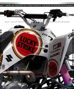 Alternative view of Adhesivos Quad Suzuki LTZ 400 Lucky Strike
