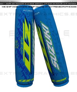 Fundas de amortiguador EXTREME LTZ Flúor Azul