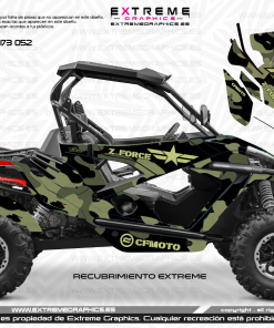 Adhesivos CF Moto ZForce 1000 Sport Militar