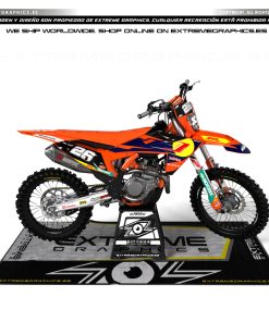 Adhesivos Moto KTM Factory Enduro 2025