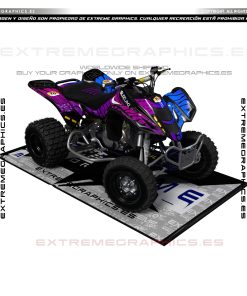 Adhesivos Quad Suzuki LTZ 400 TN Nike