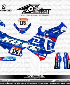 Adhesivos Moto KOVE BigKov Azul