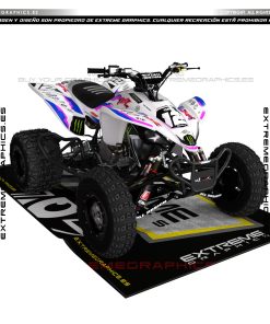 Adhesivos Quad Yamaha YFZ 450 YZ 50 Aniversario