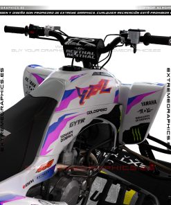 Alternative view of Adhesivos Quad Yamaha YFZ 450 YZ 50 Aniversario