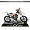 Adhesivos Moto KTM Future Blanco