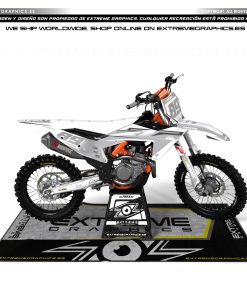 Adhesivos Moto KTM Future Blanco