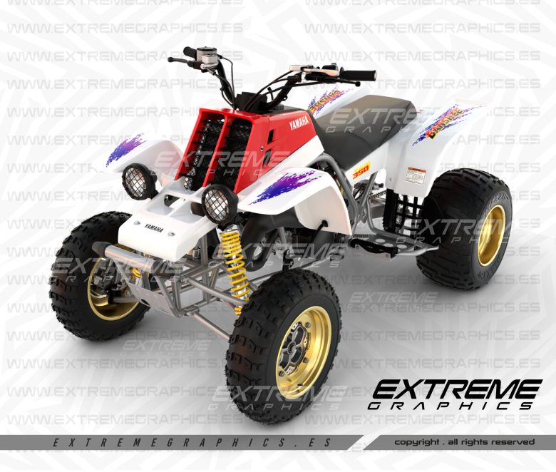 Adhesivos Originales Yamaha Banshee 1996 Blanco