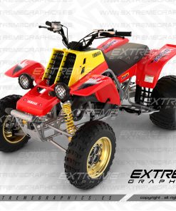 Adhesivos Originales Yamaha Banshee 1996 Rojo