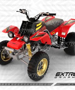 Adhesivos Originales Yamaha Banshee 1999 Rojo