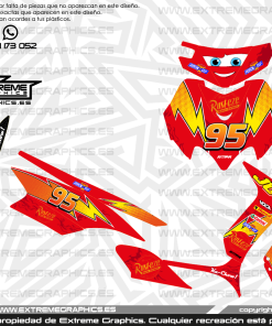 Adhesivos Moto Yamaha Jog Rayo Mcqueen