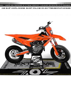 Adhesivos Moto KTM Minimal II Naranja