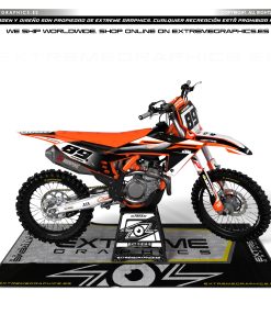 Adhesivos Moto KTM Future Naranja