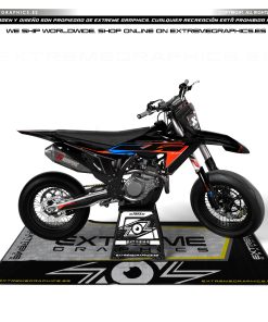 Adhesivos Moto KTM Minimal II Negro