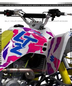 Alternative view of Adhesivos Quad Suzuki LTZ 400 Retro