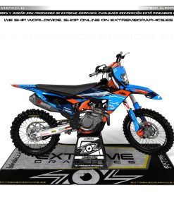 Adhesivos Moto KTM Factory Azul