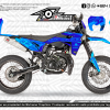 Adhesivos Moto Sherco Race Azules