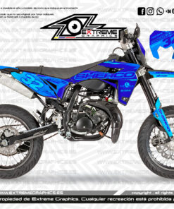 Adhesivos Moto Sherco Race Azul