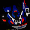 OUTLET // Kit adhesivos GSX R diseño Extreme Azul + fluor