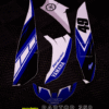 OUTLET // Kit adhesivos RAPTOR 350 diseño 50 ANIVERSARIO AZUL