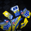 OUTLET // Kit adhesivos LTZ 400 diseño AMARILLO-AZUL 3