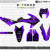 Adhesivos Moto Rieju MRT Viral Morado