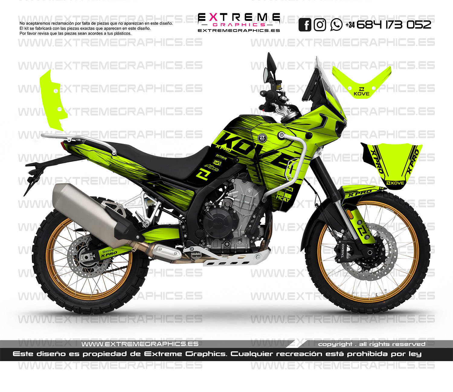 degrade FLUOR kove