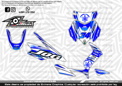 Adhesivos Moto Yamaha Jog Race Limited A