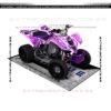 Adhesivos Quad Suzuki LTZ 400 SM27 Rosa